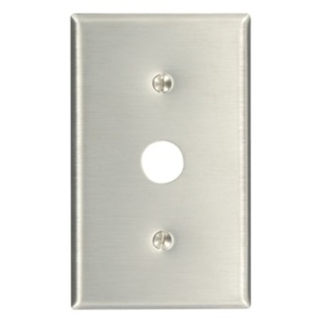 LEVITON Telephone/Cable 1 Gang Wallplate 84037-40